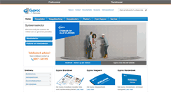 Desktop Screenshot of gyproc.nl